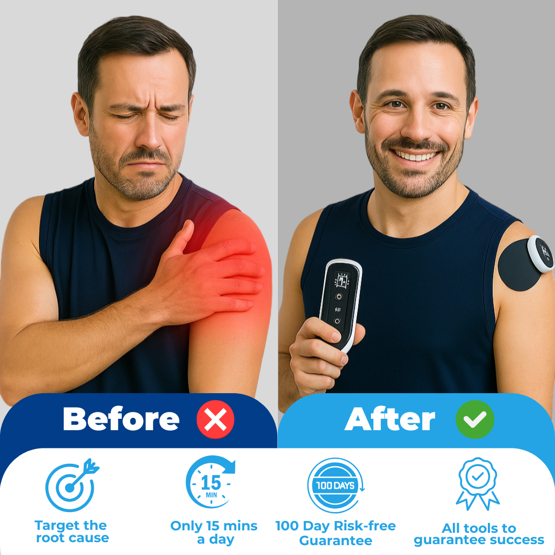 Relief-X shoulder revive nmes massager